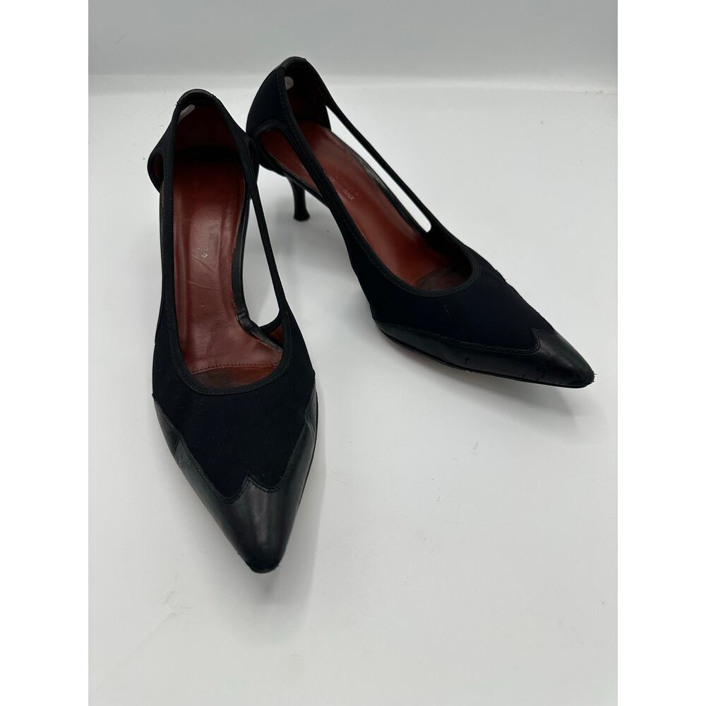 Donald J Pliner Heels Size 10 in Black - Picture 8 of 9